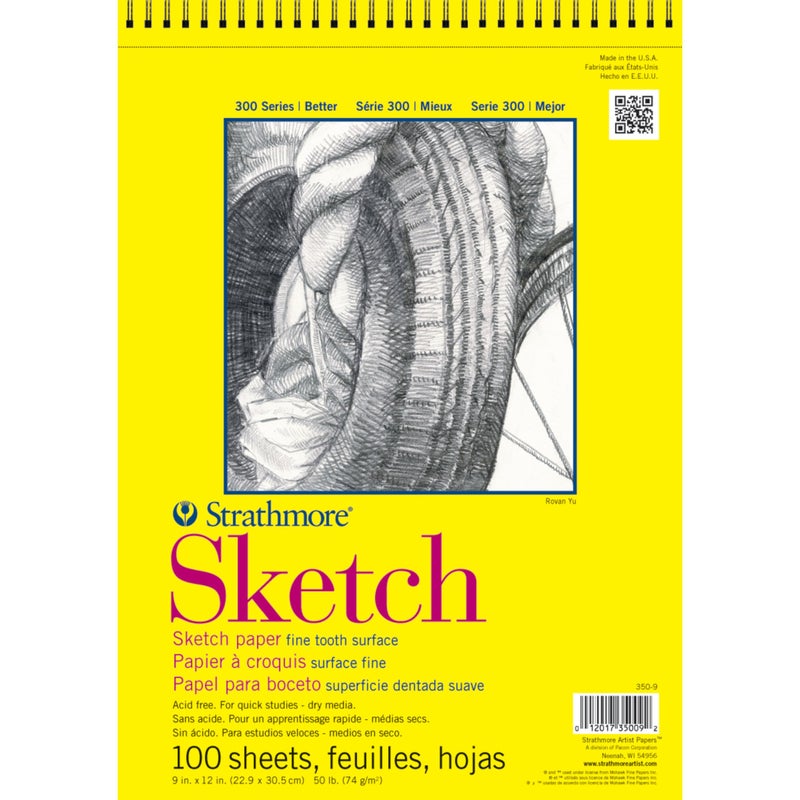 Strathmore 300 Series Sketch, 9x12 - Image 1